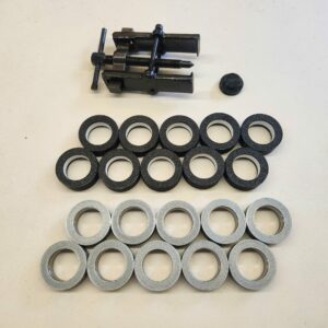 Lot de 10 roulements Inox + 10 Céramique avec Extracteur pour pédalier Hobie mirage drive 180