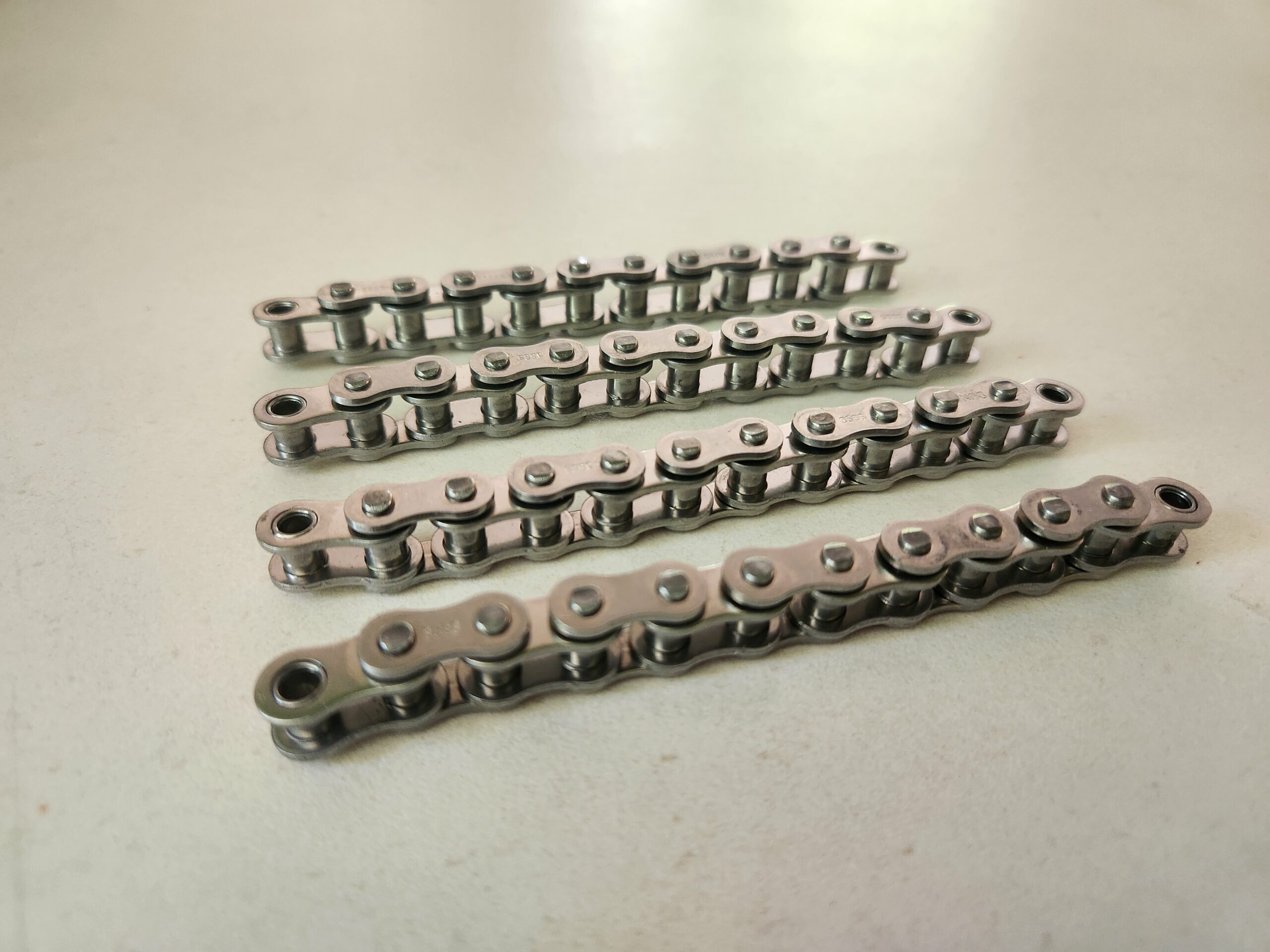 Lot de 4 chaines Inox de remplacement pour pédalier Hobie mirage drive Lot de 4 chaines Inox de remplacement pour pédalier Hobie mirage drive